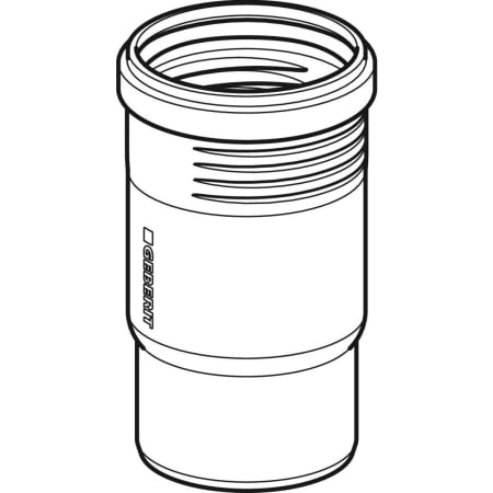 393.218.14.1 Компенсаторная муфта Geberit Silent-Pro Geberit  - Вид №1