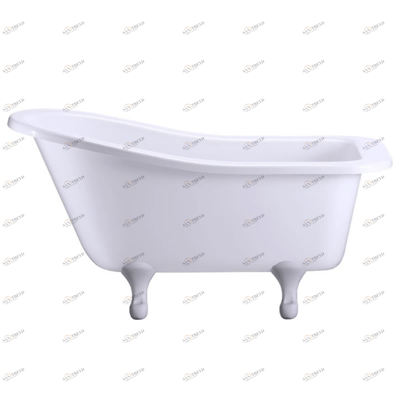 Ванна акриловая Buckingham Slipper c ножками E10 WHI Slipper Burlington E6, E10 WHI 740 x 1500 x 780