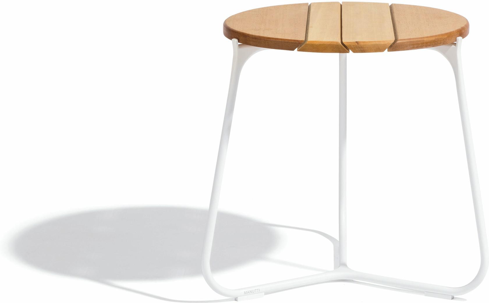 MNST143 Журнальные столики pcsts белые f8 ⌀42см Manutti Mood