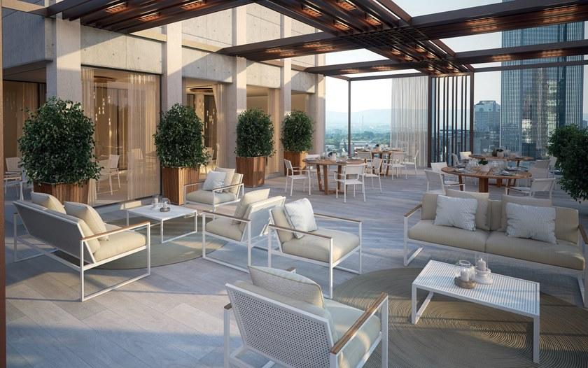 Atmosphera Садовое кресло с алюминиевыми и тканевыми подлокотниками Qubik Qu.pl - Вид №5