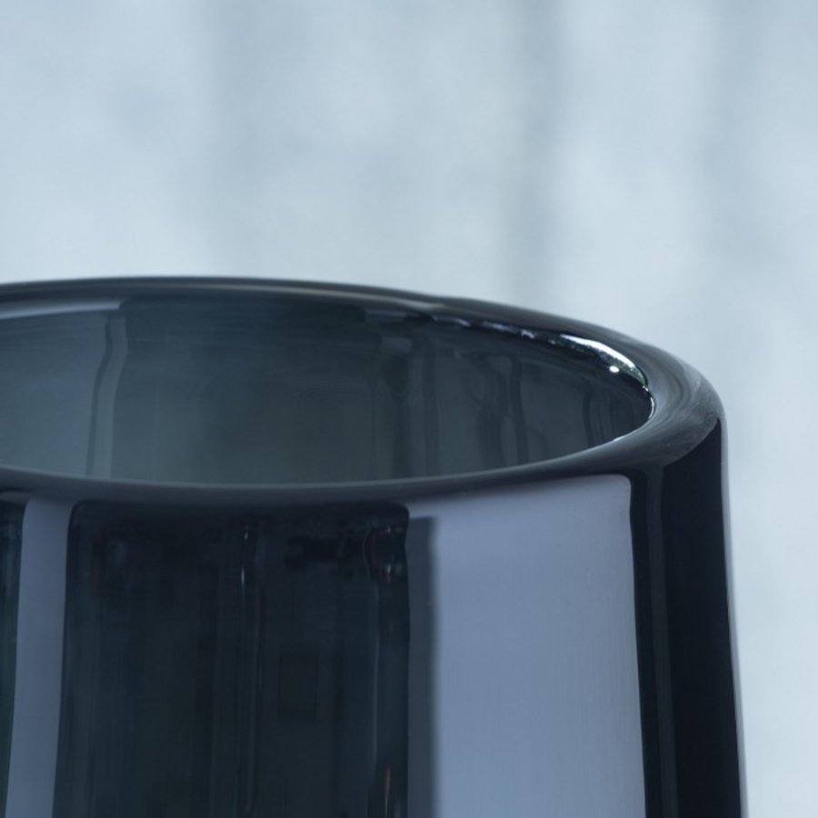 G924-16-847 Ваза stems, 16 см, серая LSA International  - Вид №4