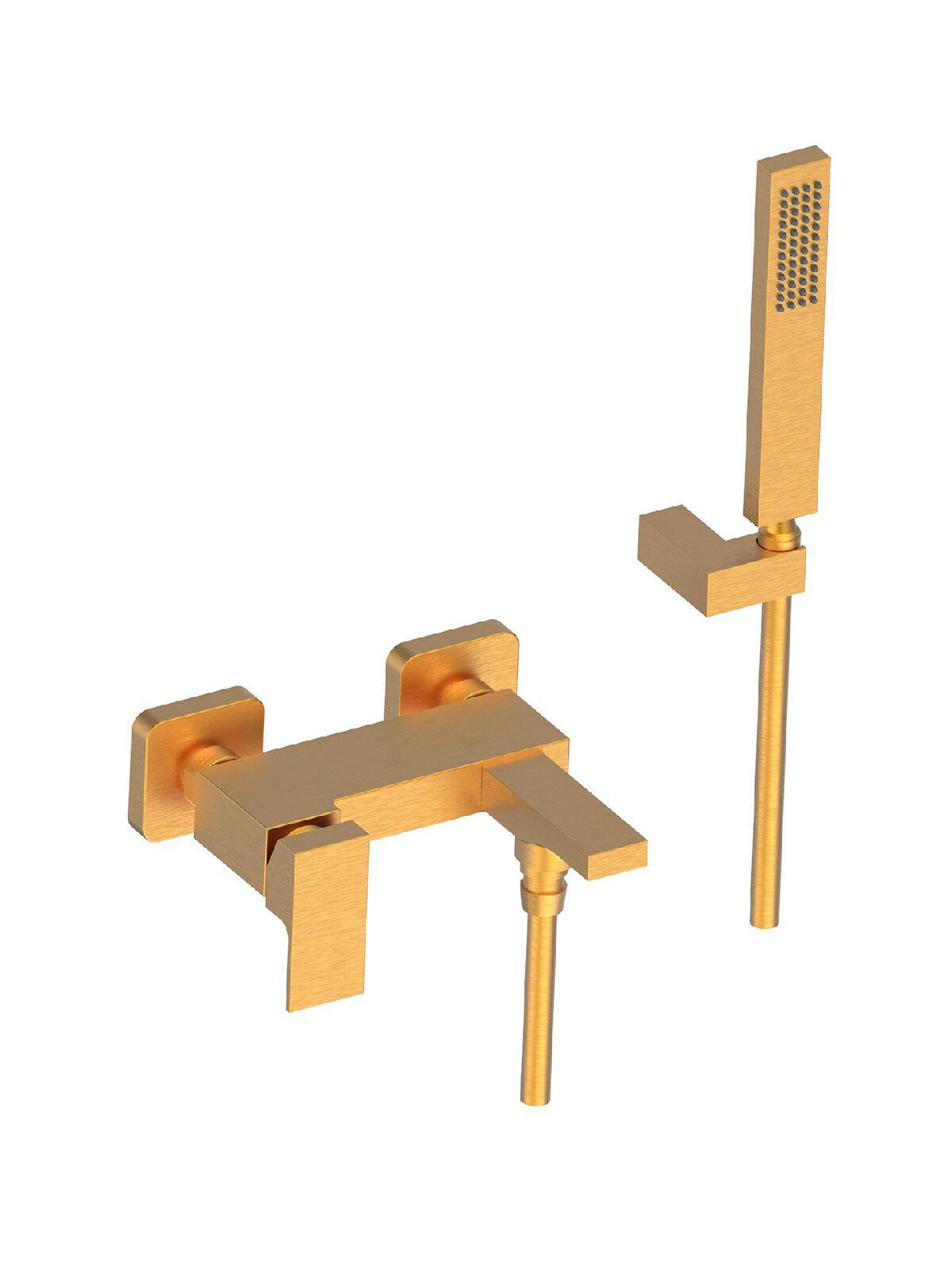 Настенный смеситель для ванны с ручным душем Rubinetterie Frattini Vita Due ARCH-00128376 - Вид №7