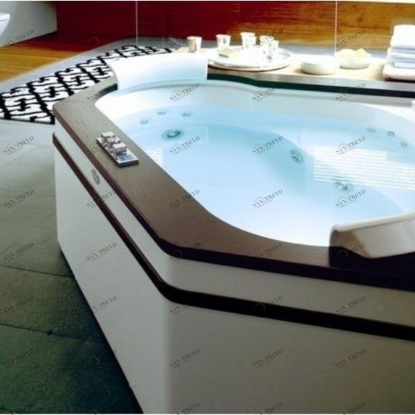 Ванна угловая с гидромассажем Aura Corner 140 9F43-493A Jacuzzi 9F43493A