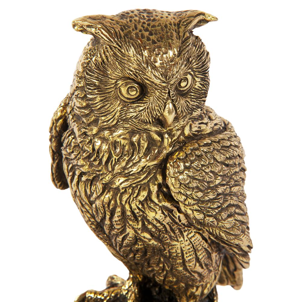 22447 Статуэтка Филин Бронза BOGACHO 4627138239674 - Вид №1