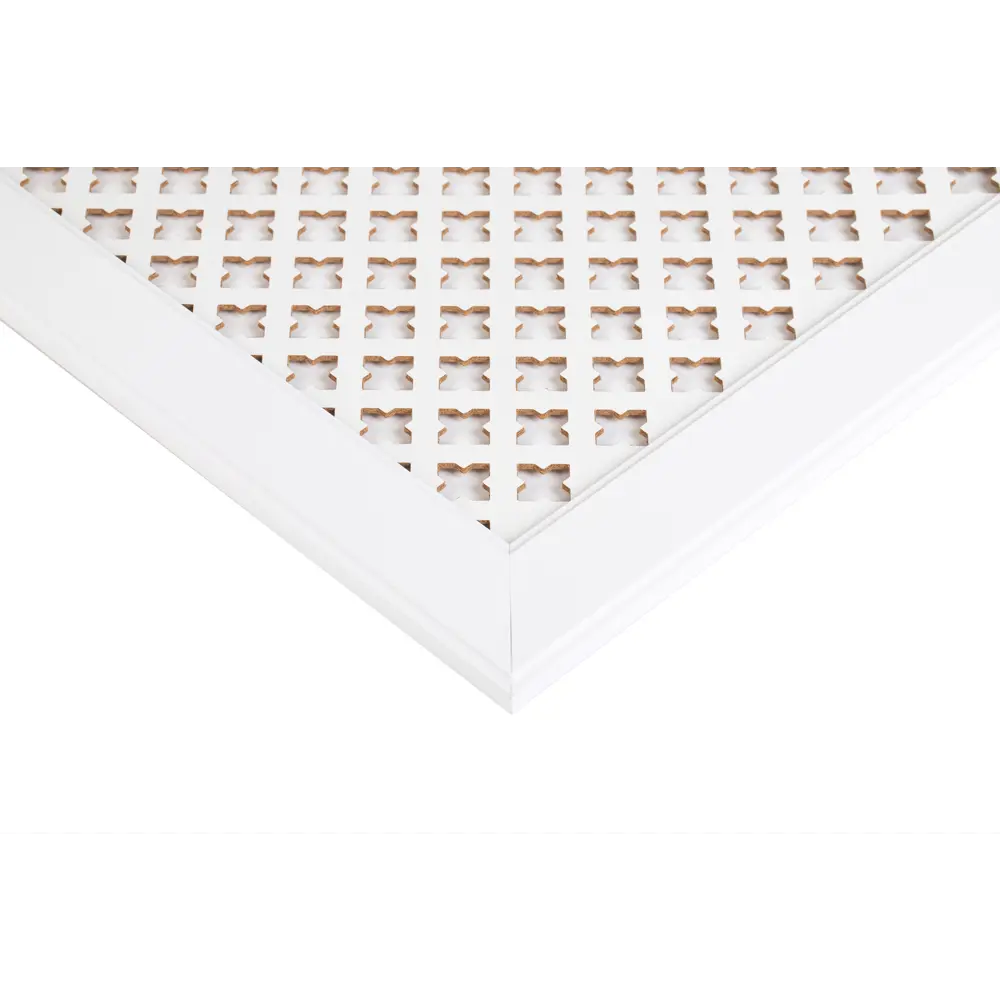 Экран радиатора Готико 120x60 см МДФ цвет белый 89452809 STLM-2205565 Santreyd 