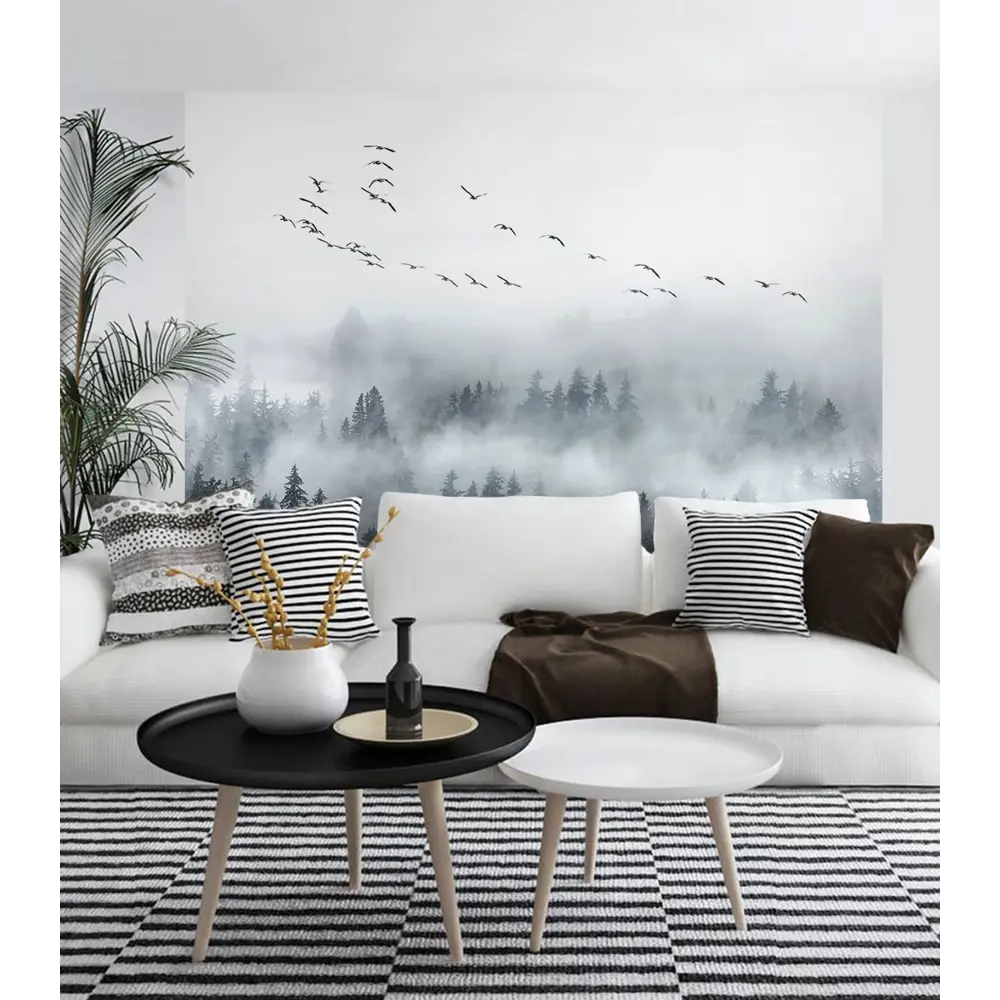 Фотообои «‎В густом тумане»‎ 3D флизелиновые 300x270 см L13-125 FBRUSH 3D FLIZART STLM-2150138 - Вид №2