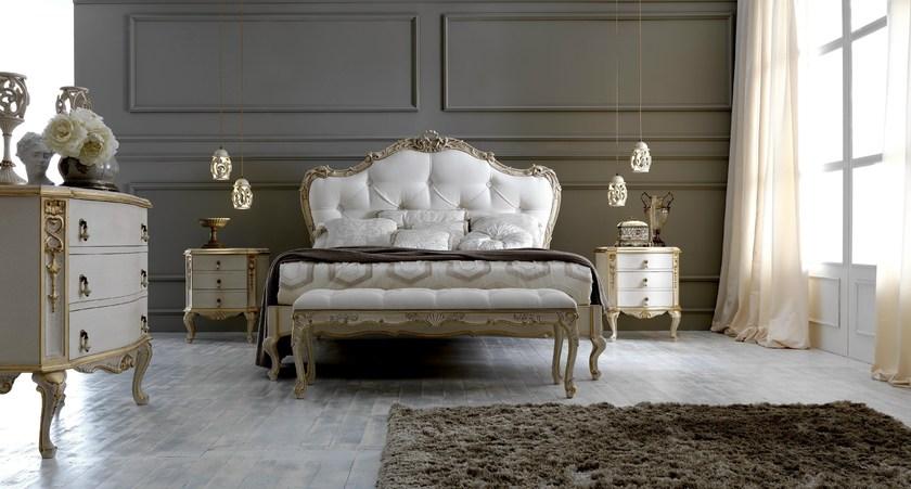 Grifoni Silvano Двуспальная кровать с тафтинговым изголовьем  2406  - Вид №1