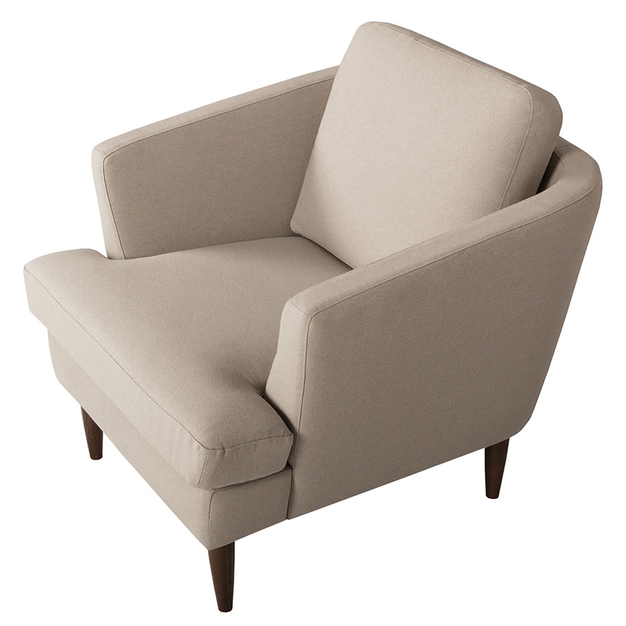 Кресло Timjan, бежевое Sits S1659 - Вид №4