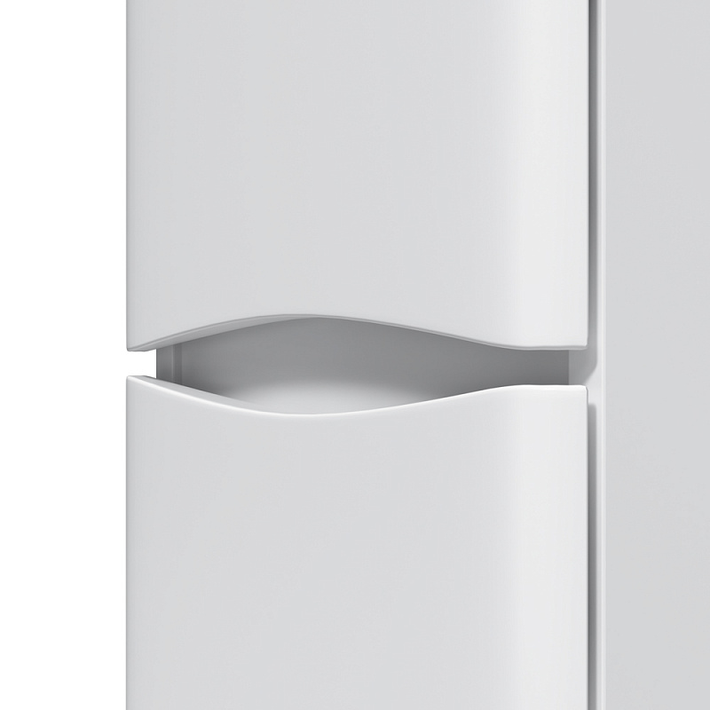 M80CSL0356WG шкаф-колонна напольный левый 35 см двери белый глянец шт AM.PM Like - Вид №2