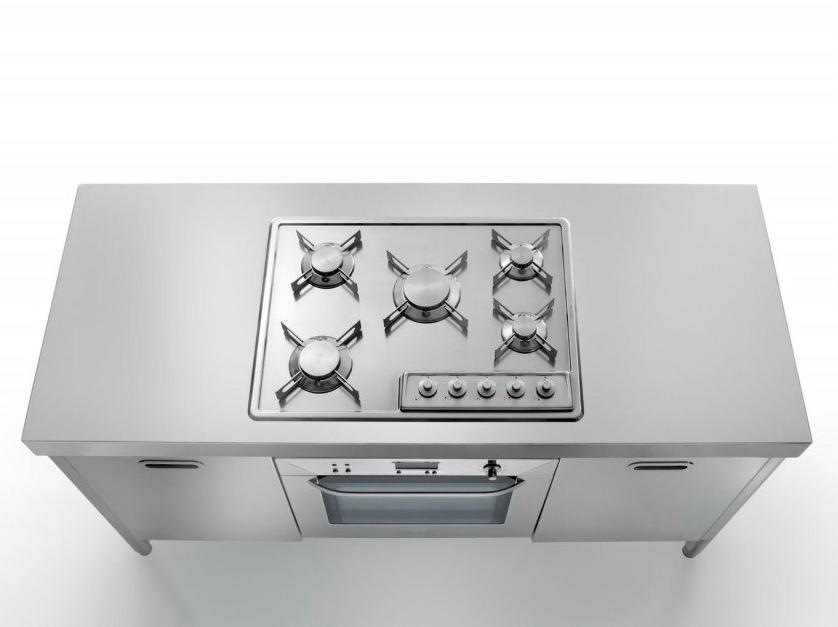 ALPES-INOX Профессиональная отдельно стоящая кухня из нержавеющей стали Liberi in cucina sun-id-1360768 - Вид №3
