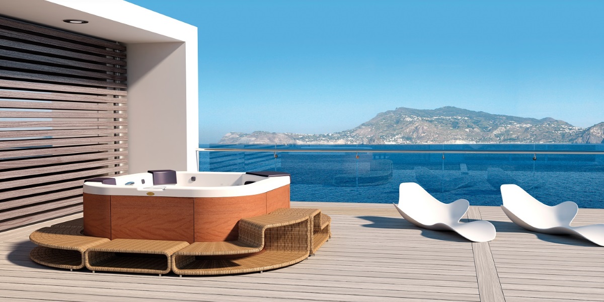 Мини-бассейн встроенный Delfi Pro sound 9444-800 Jacuzzi 9444800 - Вид №1