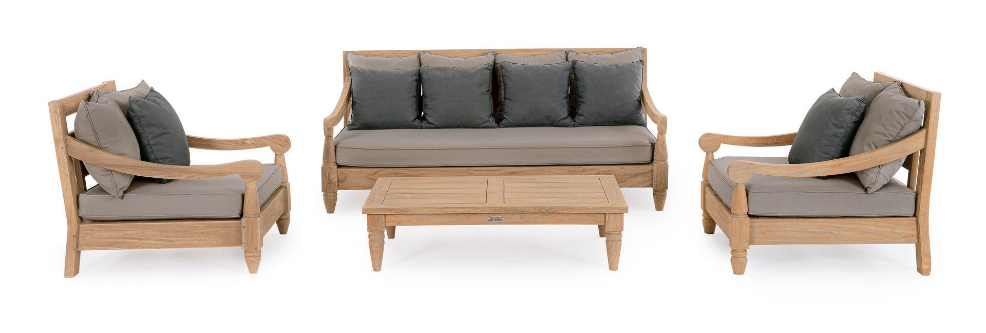 Съемное тканевое садовое кресло с подлокотниками BIZZOTTO Bali ARCH-00087694 - Вид №13