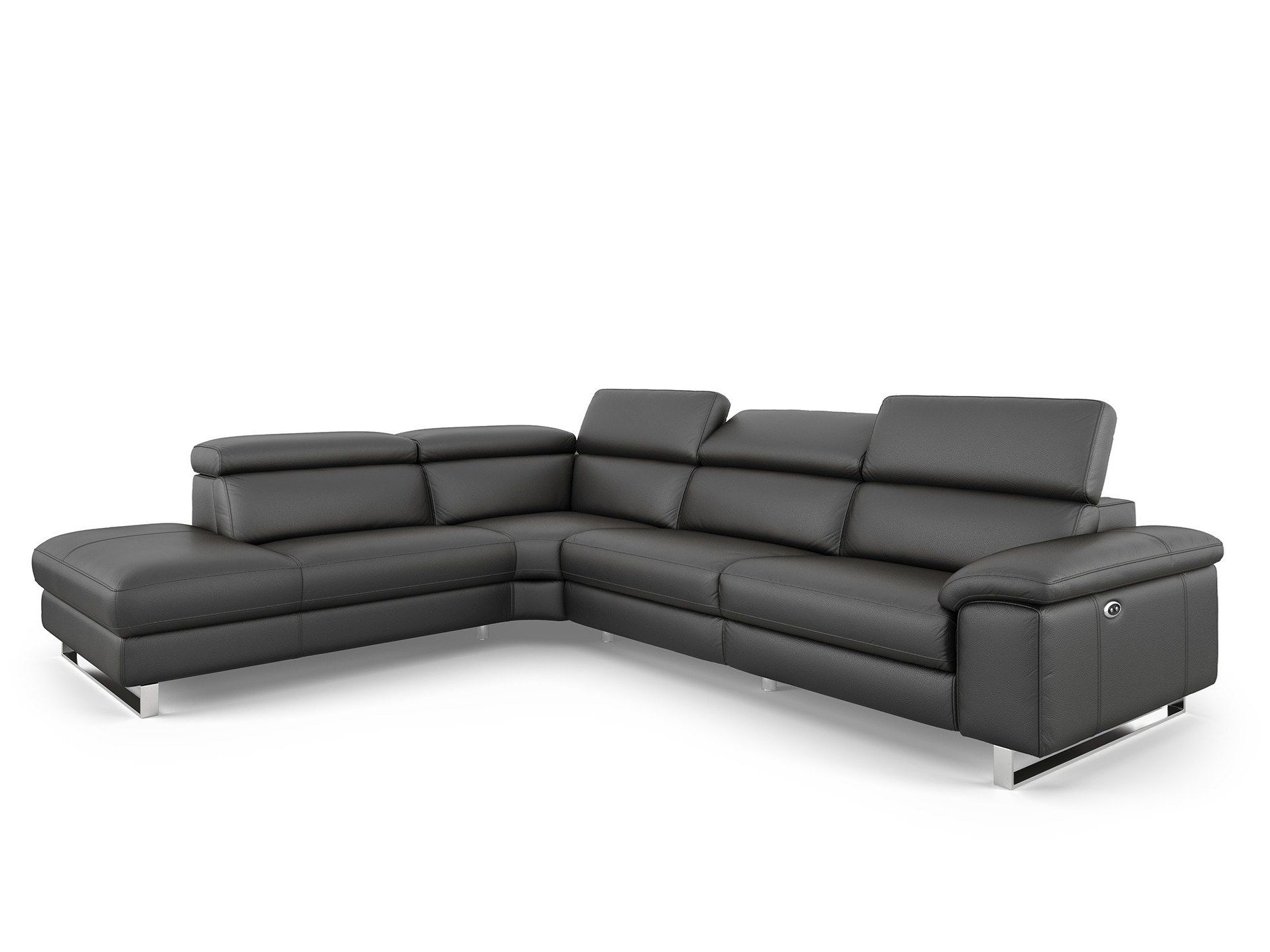 Кожаный угловой диван Sofanella SAVONA ARCH-00027524 - Вид №1