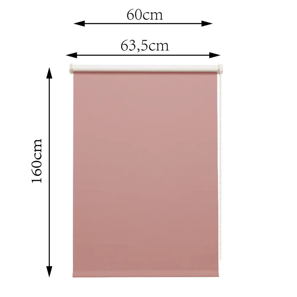 Штора рулонная блэкаут Inspire Santos 60x160 см сиреневая 82688312 STLM-2199854 - Вид №8