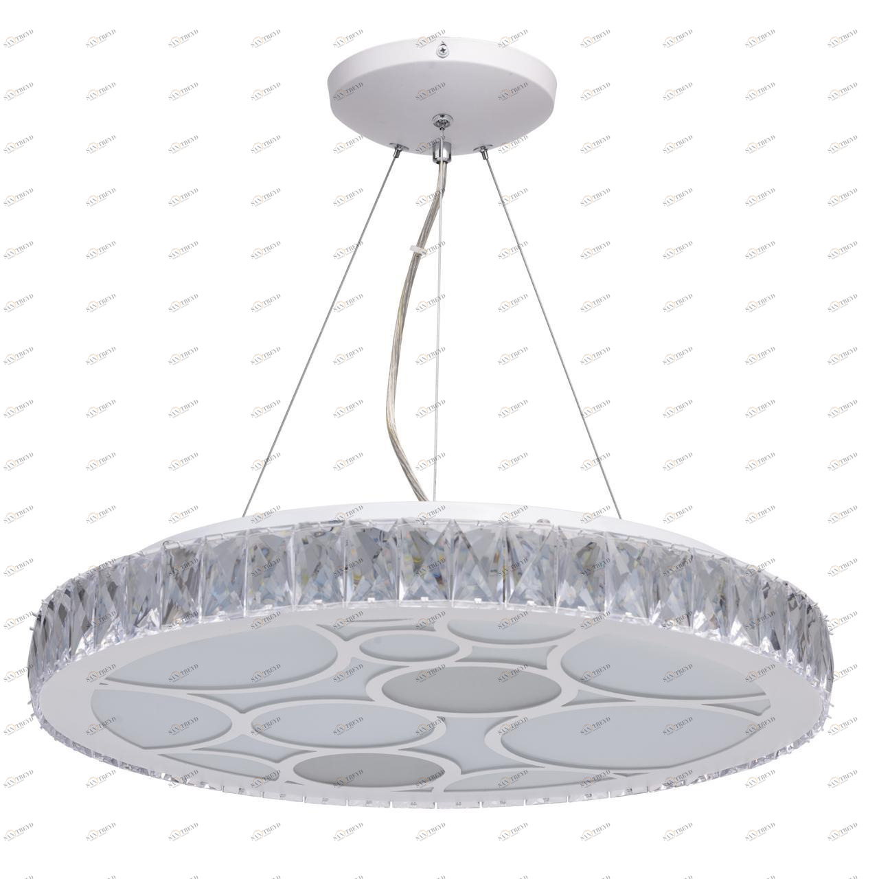 Подвесной светодиодный светильник De Markt Фризанте 2 687010401 DE MARKT ДИЗАЙНЕРСКИЕ, ФРИЗАНТЕ 200601 Белый 