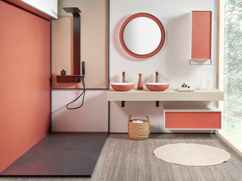 Acquabella Шкафчик для ванной в Акрон © с дверцами Show sun-id-1456569 - Вид №3