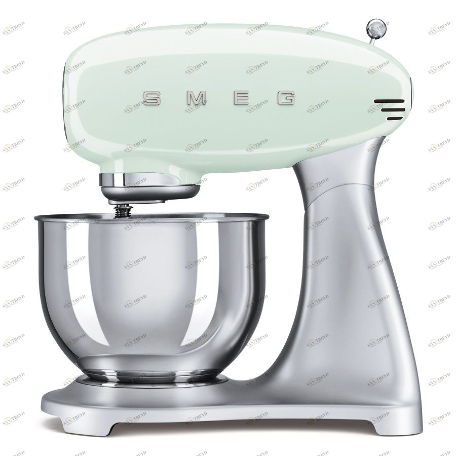Миксер планетарный Smeg, зеленый SMF01PGEU