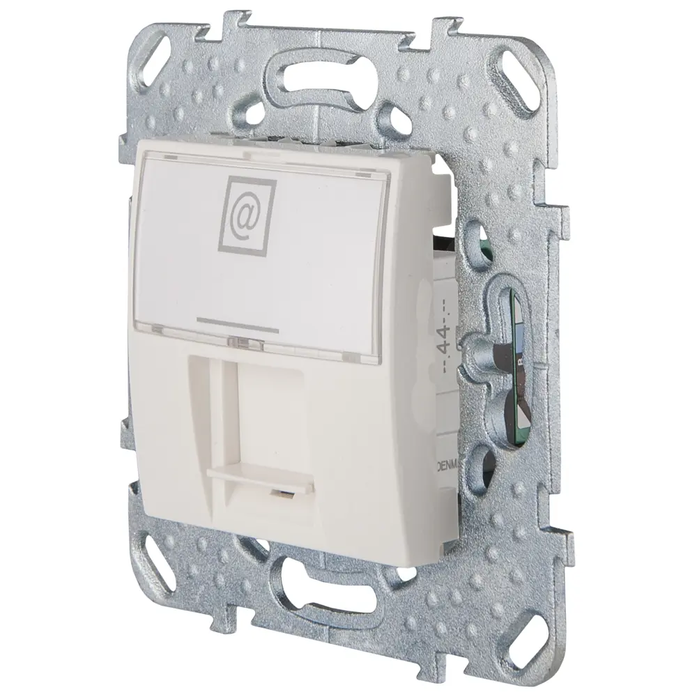 Розетка компьютерная встраиваемая Systeme Electric Unica RJ45 UTP cat 5e цвет белый 10157140 STLM-2168257 - Вид №3