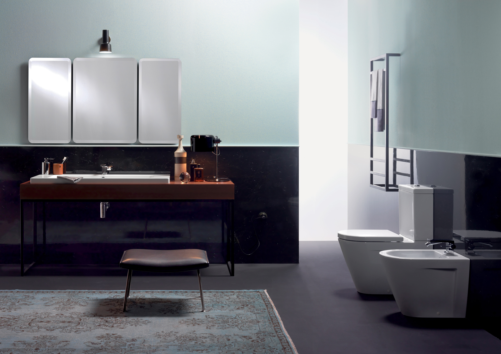 861711 Компакт унитаз с бачком Белый GSI ceramica Norm Италия - Вид №5