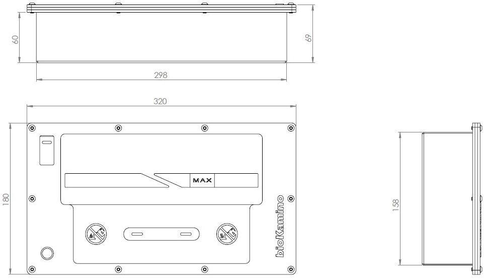 bioKamino Горелка на биоэтаноле для камина Rw sun-id-1361280 - Вид №1