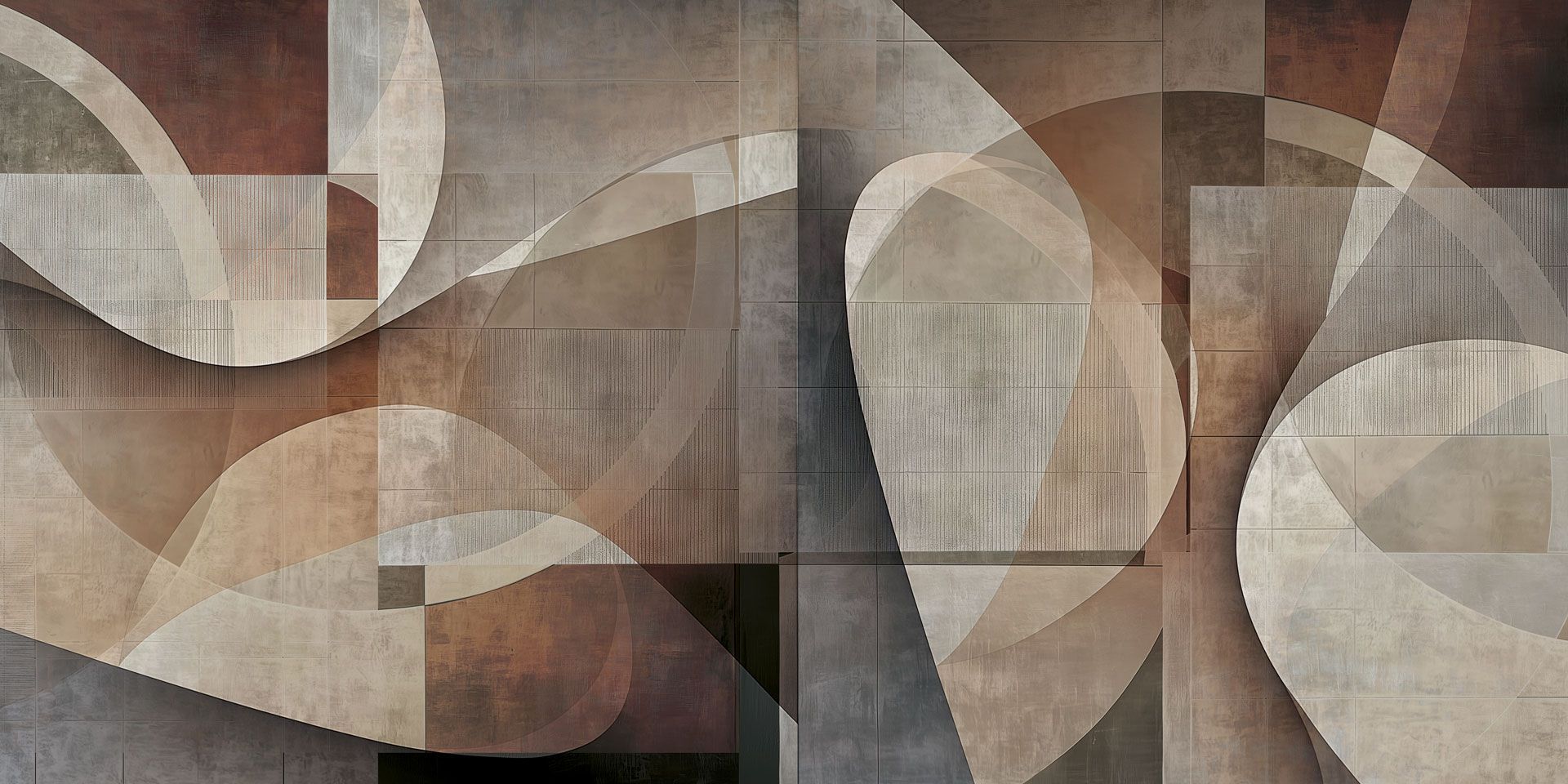 Геометрические обои Rimura NOMADE ARCH-00033062 - Вид №3