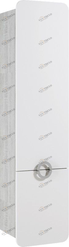 Аликанте пенал подвесной правый, цвет дуб седой, Alic.05.04/R/Gray AQWELLA Alicante sun-id-277835