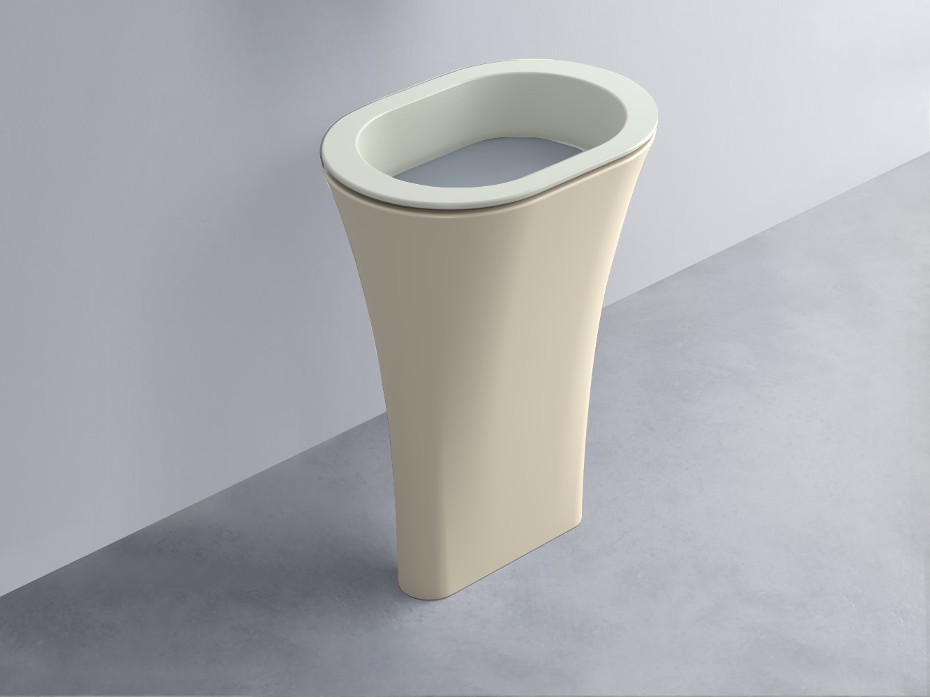 AMLA65-PM+AMPILO-BR+AMCOLO-LN Раковина Amedeo Ovale отдельностоящая cielo Enjoy + Amedeo Ceramica Cielo