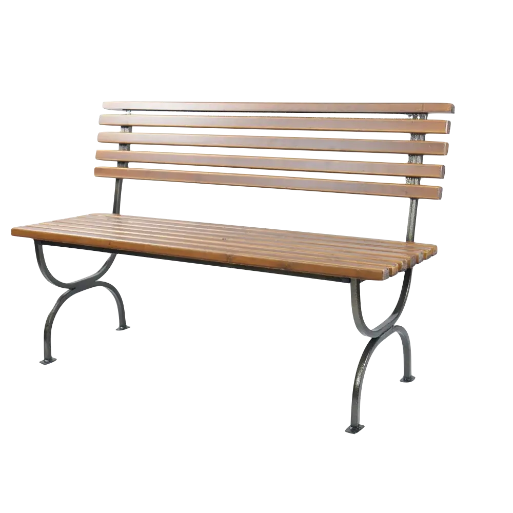 Скамейка садовая Классика СКК-1-11 150x41x85 см дерево коричневый 84609053 STLM-2011328 Santreyd 