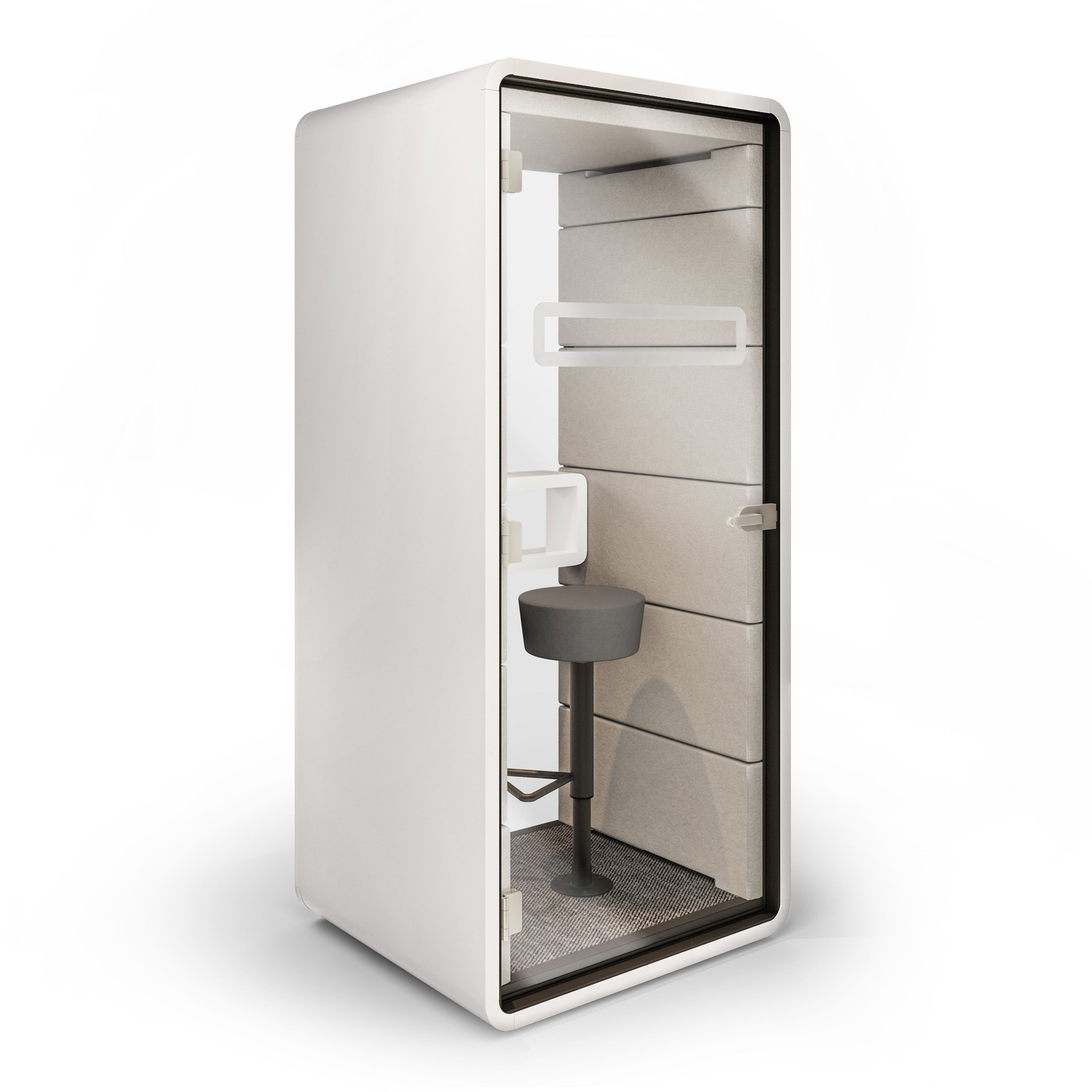 Одноместная акустическая офисная кабина со встроенным освещением Mikomax Smart Office Hushoffice ARCH-00139656 - Вид №46