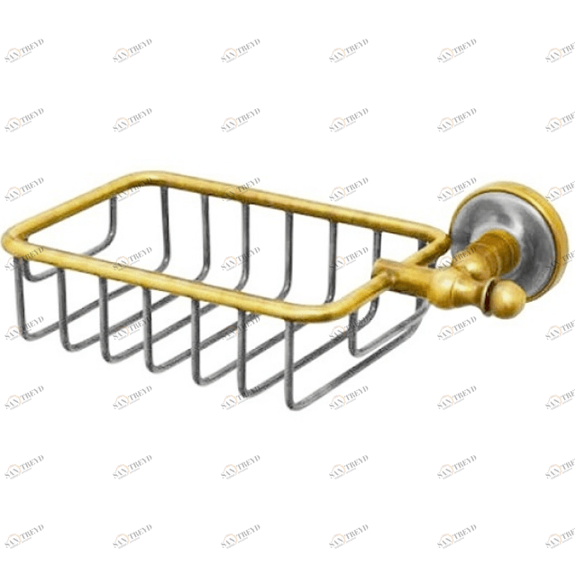 Решетка одинарная MIGLIORE Mirella ML.MRL-M088.CRDO - хром/золото 