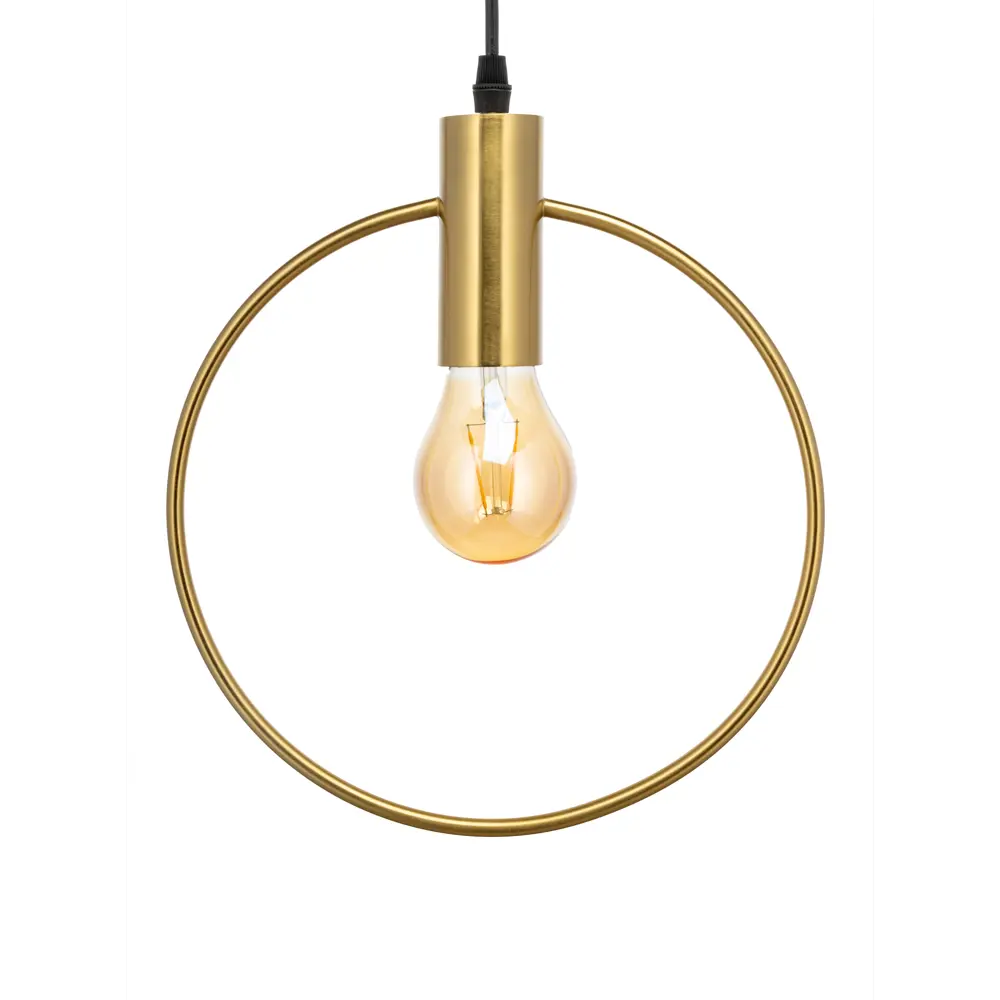 Светильник подвесной Nadin, 1 лампа, 5 м², цвет бронза/прозрачный LAMPLANDIA STLM-2108832 - Вид №5