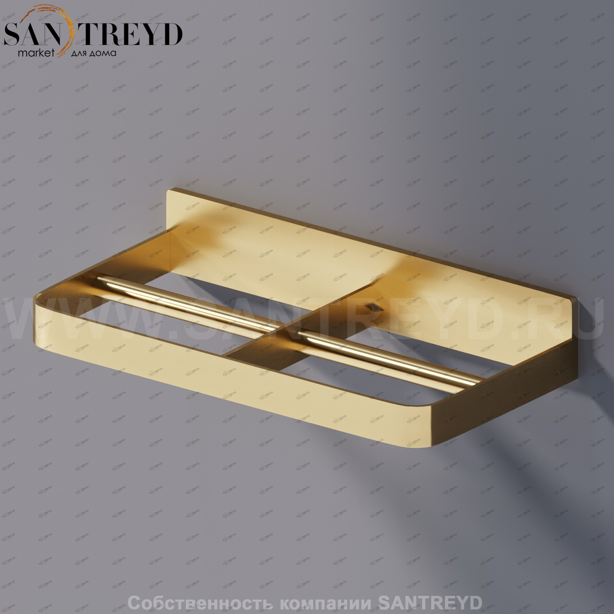 Agape MEMORY Двойной держатель для туалетной бумаги бронзовый AMEM861NR