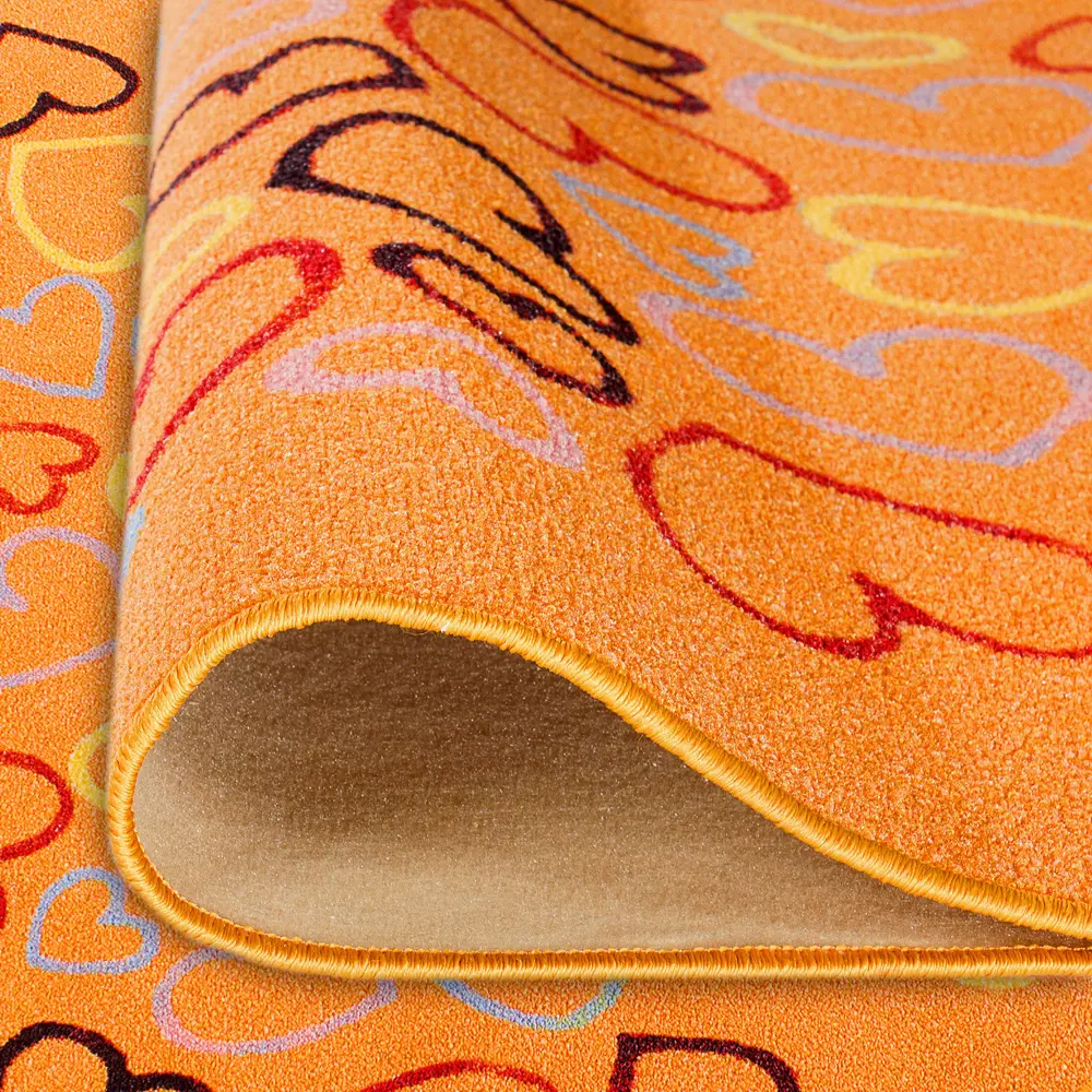 Ковёр детский Сердечки 204 1.5x2 м полиамид ВИТЕБСКИЕ КОВРЫ STLM-2002466 - Вид №2