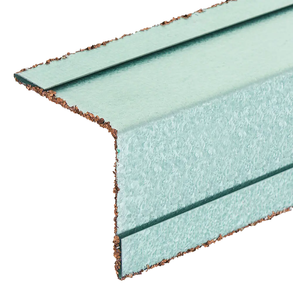 82587744 Угол внутренний гранулят Hauberk 1.25 м. красный STLM-0030804 ТЕХНОНИКОЛЬ  - Вид №1