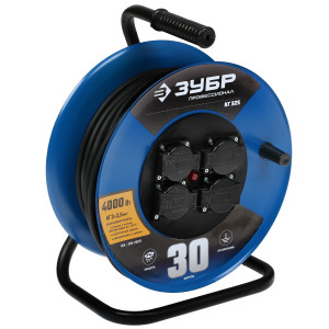 Удлинитель силовой Зубр 55079-30 синий 5089105