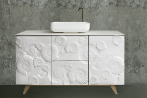 2603 Mobile bagno Ammoniti Bianchini&Capponi STONELIGHT