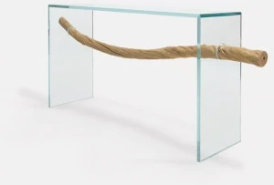 MORADA Прямоугольная консоль из дерева и стекла Wildbeach Wildbeach co