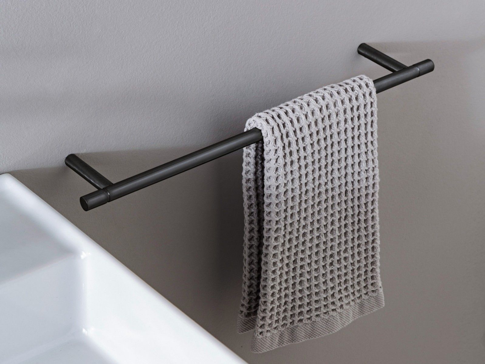 Держатель для полотенец из нержавеющей стали Rubinetterie Treemme 40 мм ARCH-00076118 - Вид №1