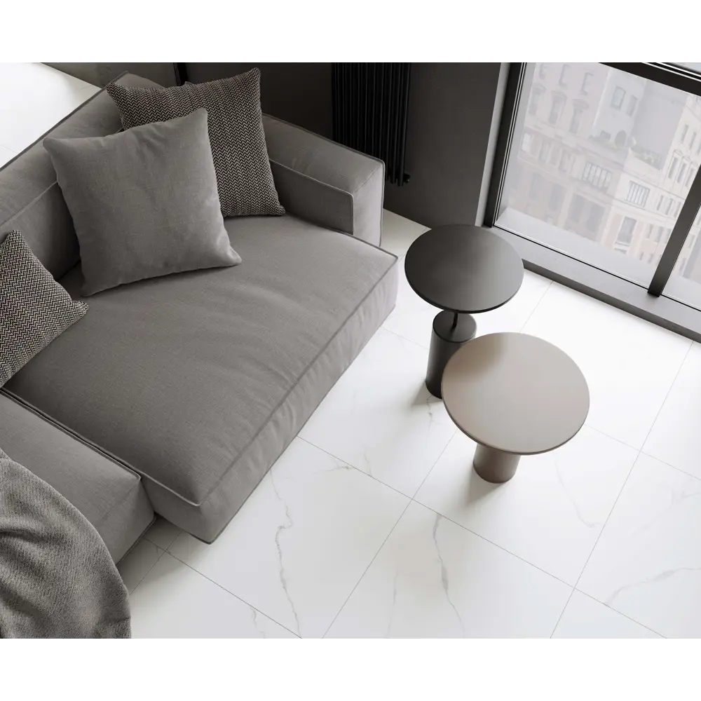 Керамогранит Laparet Atlantic 60x60 см 1.44 м² полированный цвет белый 87020937 STLM-2025152 Atlantic White - Вид №1