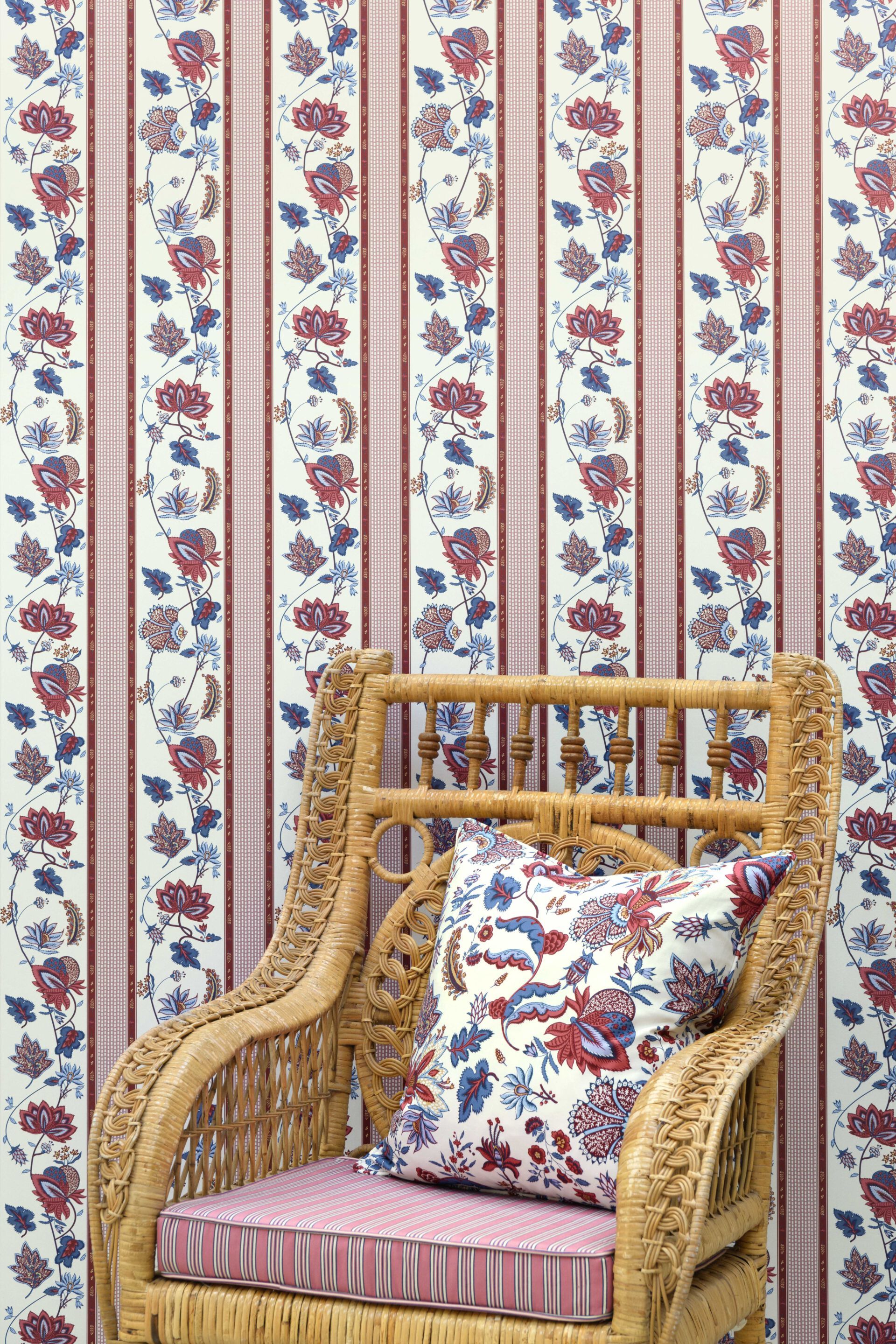 Цветочные узоры нетканые обои LELIEVRE Quenin-Belle Époque ARCH-00044249 - Вид №9