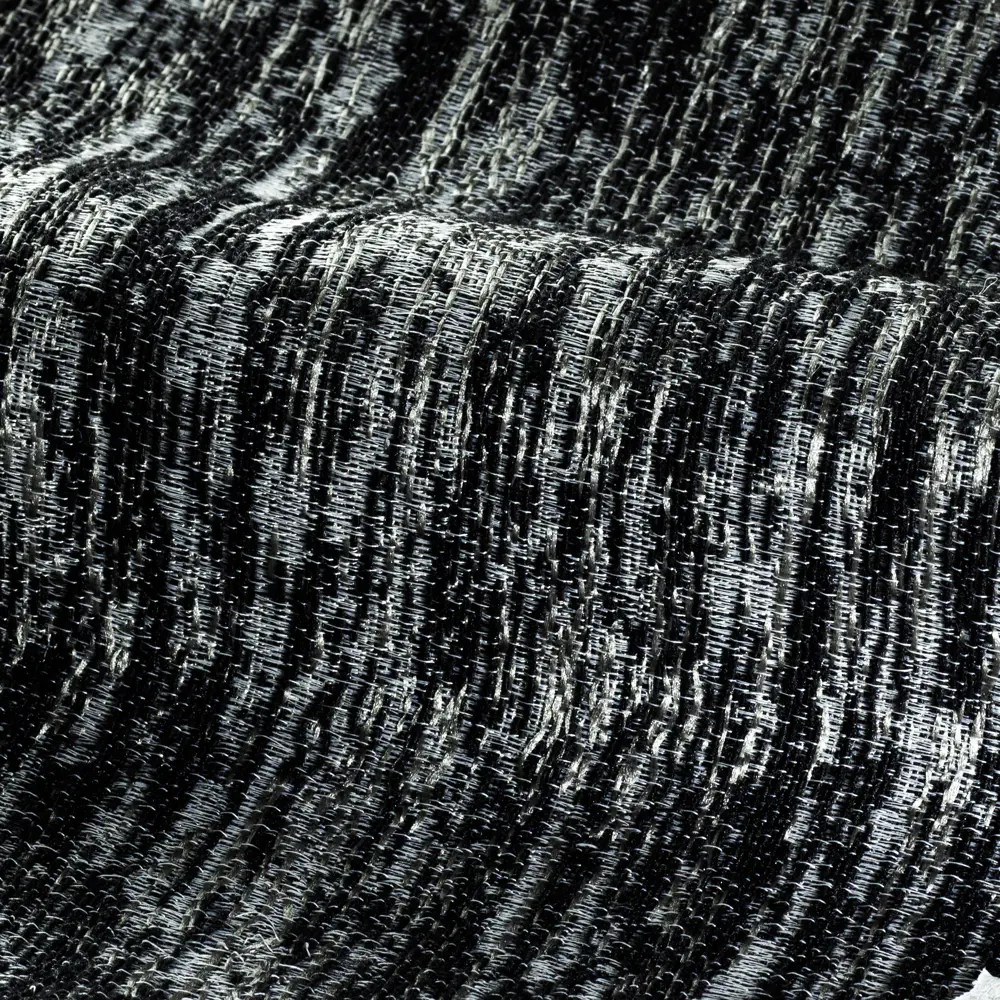 MIAMOZA Штора Торонто на ленте 200×280 см черно-серый жаккард 89398897 STLM-1563842 - Вид №1