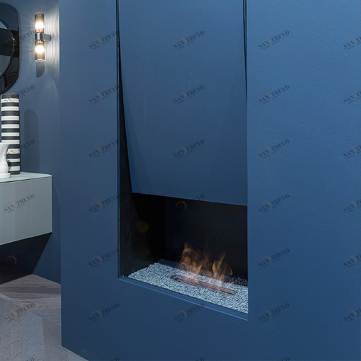 Камин односторонний на биоэтаноле CANTOM108G Antonio Lupi CANTO DEL FUOCO встраиваемый Antoniolupi