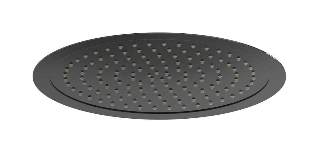 Встроенный верхний душ диам.332 нерж.сталь WE ARE IB ma033cf Black Chrome Monamour 