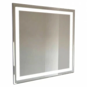Зеркало в ванную квадратное с подсветкой "Клинли" GRAUM ДИЗАЙНЕРСКИЕ 304053 Зеркальный