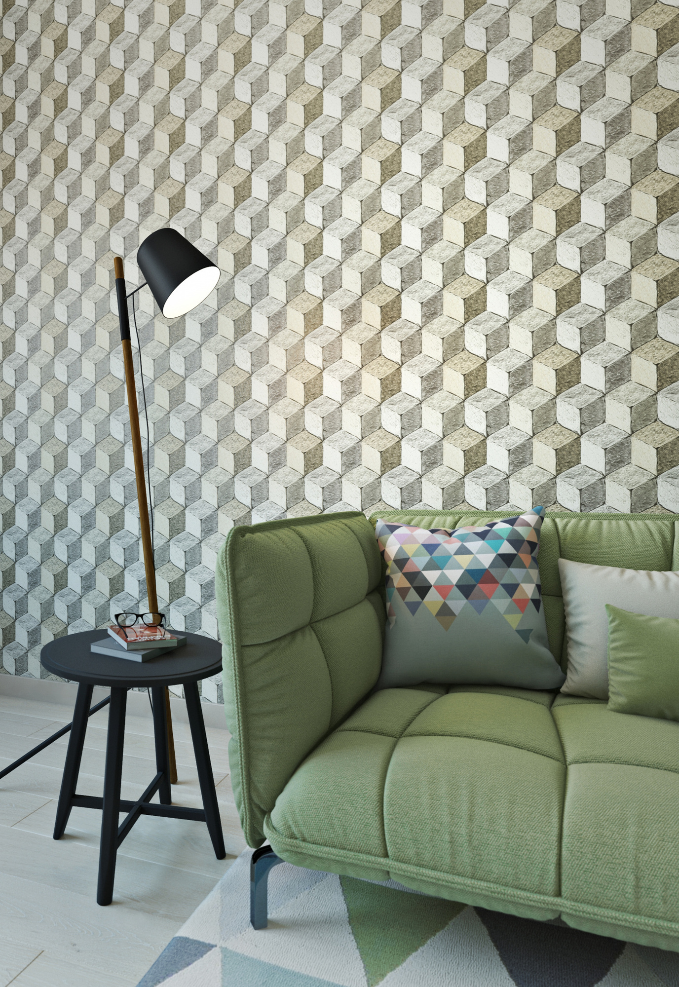 Рулон обоев основа Флизелиновая 727-28 Home Color Мин. заказ 8 рулонов 72728 - Вид №6