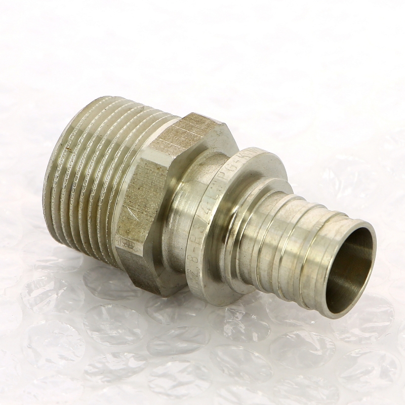 Муфта надвижная Н нерж.сталь Rehau 20х3/4" 137732 - Вид №2