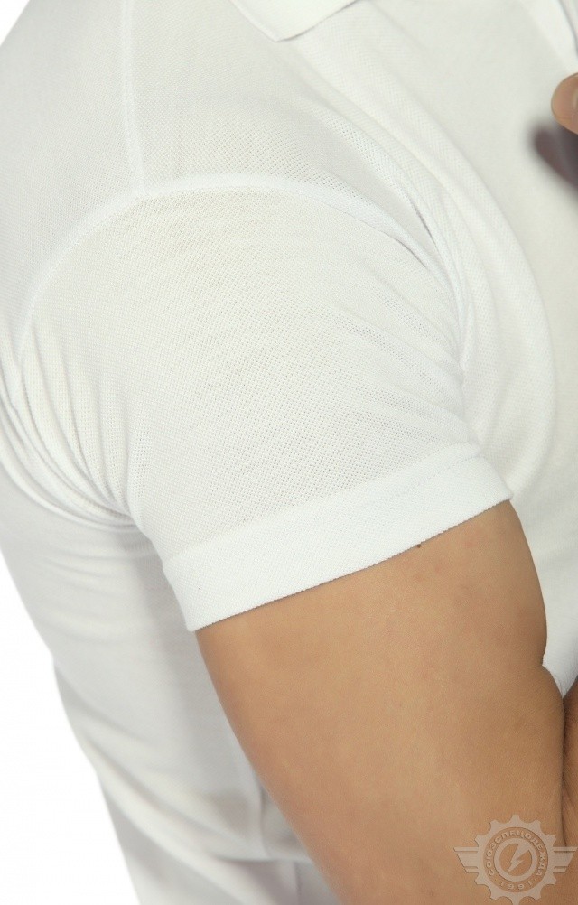 66336 Тенниска-поло белая  Одежда для салонов красоты  размер L (50) Спецодежда  - Вид №7