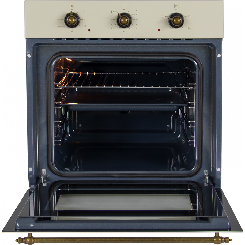 1197022 Электрический духовой шкаф MBS DE-607IV бежевый STDN-0060628 - Вид №1