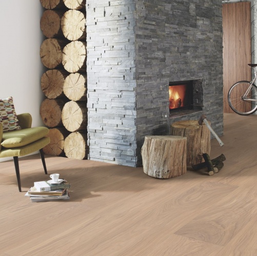 Инженерная доска Boen Chaletino Nature White Дуб Натур (Гладкая) 2750х300 мм EICY3MFD - Вид №11