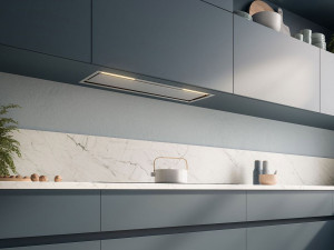 Вытяжка из нержавеющей стали с утопленным всасыванием по периметру